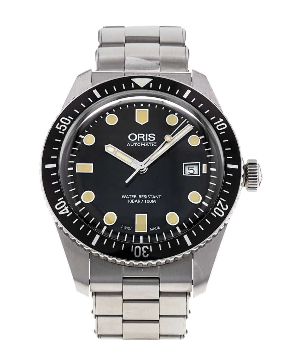 Pre Owned Oris Divers 733 7720 40 54 MB Watch Watchfinder Co